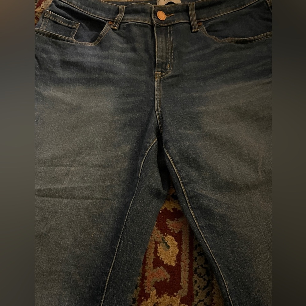 💰Lane Bryant Denim Cropped Size-14 - Picture 3 of 12